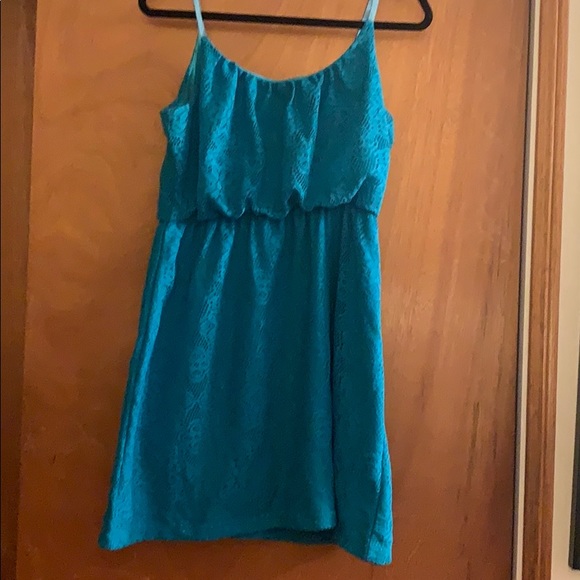 Teal dress - Picture 1 of 4
